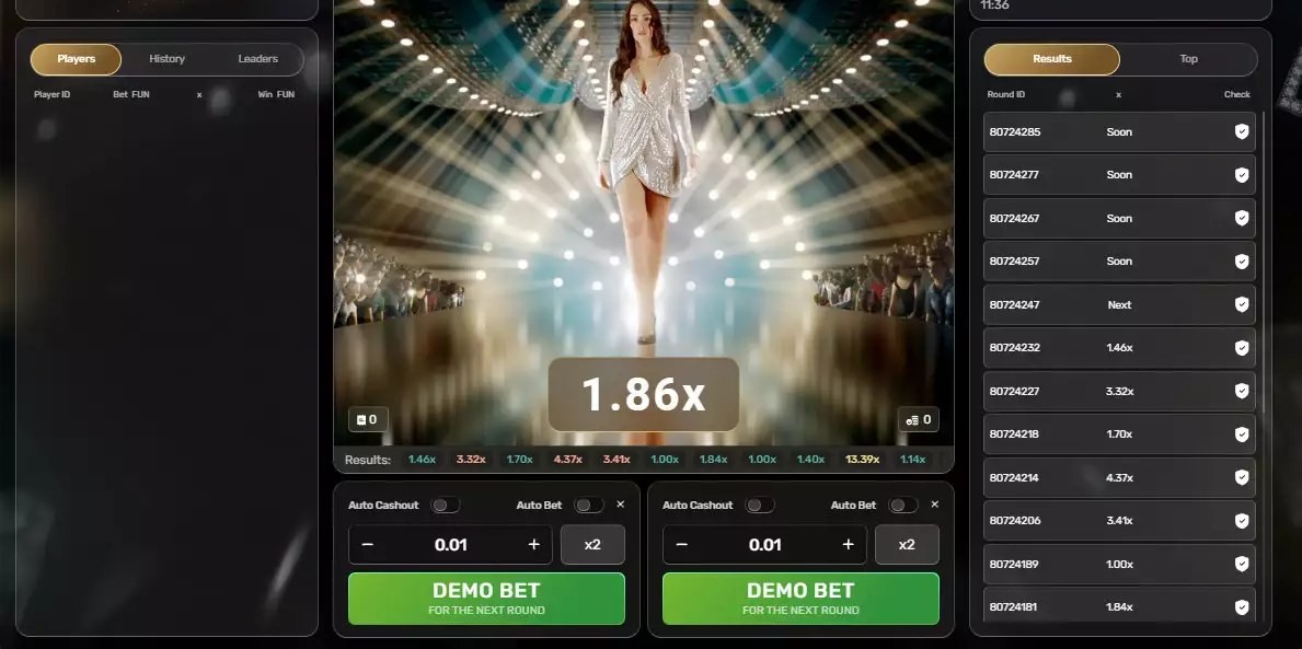 Cash Show screenshot 2 - Half Cashout feature in action